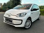 Volkswagen UP Edition 1.0 Benzine 2014 Euro 5 105xxxkm GPS, Auto's, Voorwielaandrijving, Stof, Up!, Wit