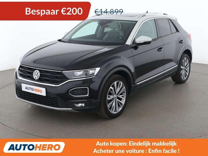 Volkswagen T-Roc 1.0 TSI Style, Autos, Volkswagen, Achat, T-Roc, ABS, Caméra de recul, Régulateur de distance, Airbags, Air conditionné