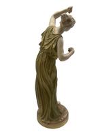 Vrouw speelt castagnetten — Royal Worcester Porcelain, Ophalen of Verzenden