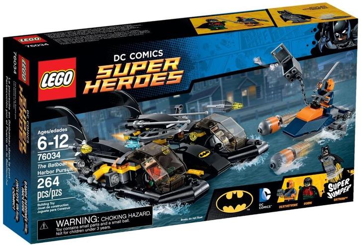 LEGO Super hero 76034 BATMAN  Batboat harbour  boite neuve, Kinderen en Baby's, Speelgoed | Duplo en Lego, Nieuw, Lego, Complete set