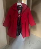 Manteau rouge et robe pour filles 4 ans, Ophalen, Zo goed als nieuw, Meisje, Jas