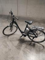 Elektrische vrouwenfiets flyer t8.1 m 2016 . Zwart-groen, Fietsen en Brommers, Elektrische fietsen, Ophalen, Zo goed als nieuw