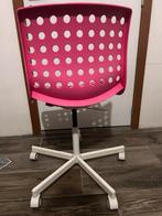 Kinderbureaustoel, Huis en Inrichting, Ophalen, Zo goed als nieuw, Roze, Bureaustoel