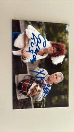 Fc de kampioenen gesigneerde foto carmen en xavier, Verzamelen, 1980 tot heden, Foto, Ophalen of Verzenden, Zo goed als nieuw