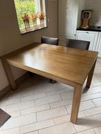 Eiken tafel 140x95, Huis en Inrichting, Tafels | Eettafels, Ophalen, Gebruikt, 100 tot 150 cm, Eikenhout