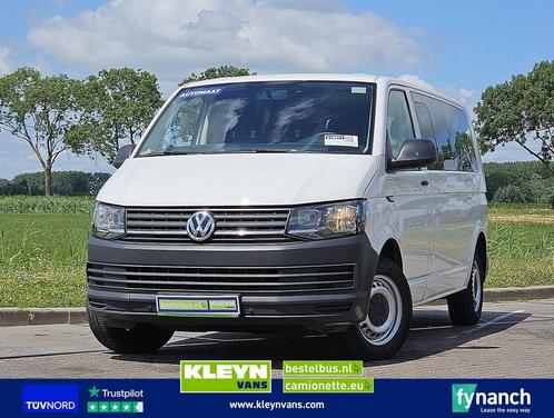 Volkswagen TRANSPORTER 2.0 TDI L2 9Persoons Autom!, Auto's, Bestelwagens en Lichte vracht, Bedrijf, ABS, Airconditioning, Centrale vergrendeling
