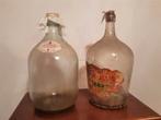 Vintage retro , 5 liter glazen gistfles , 20 euro voor de 3, Verzamelen, Ophalen, Gebruikt