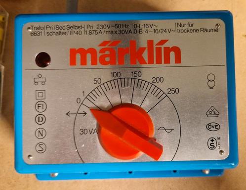 Marklin Transformator 6631 - versie 2 - 230V !!, Hobby en Vrije tijd, Modeltreinen | H0, Zo goed als nieuw, Ophalen of Verzenden