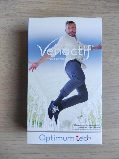Venactif Optimun Tech Chaussettes Compression médicale, Kleding | Heren, Sokken en Kousen, Nieuw, Overige maten, Zwart, Ophalen of Verzenden