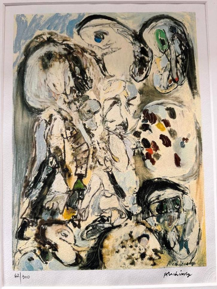 "Colours Mortes" - Pierre Alechinsky, Antiek en Kunst, Kunst | Litho's en Zeefdrukken, Ophalen