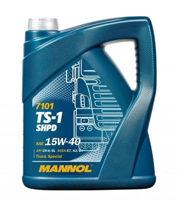 MANNOL TS-1 SHPD 15W-40 MOTOROLIE, 5I, minerale olie beschikbaar voor biedingen