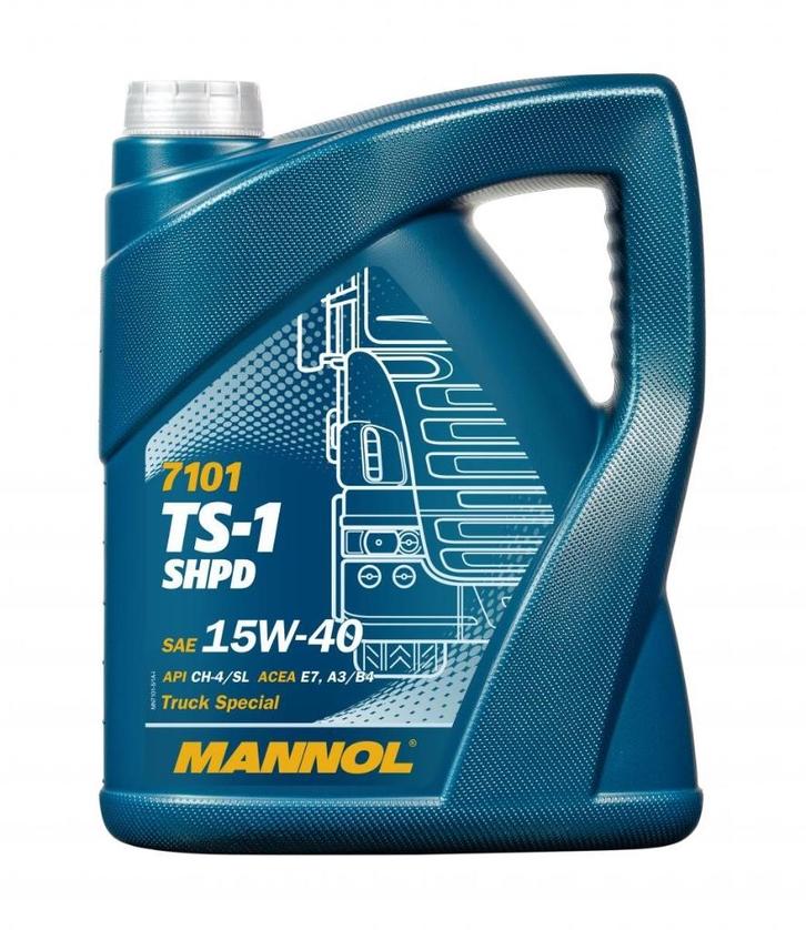 MANNOL TS-1 SHPD 15W-40 MOTOROLIE, 5I, minerale olie, Auto diversen, Onderhoudsmiddelen, Ophalen of Verzenden
