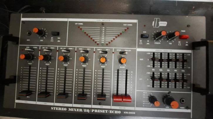 Better Mengpaneel Mixer SM-3030, Muziek en Instrumenten, Mengpanelen, Gebruikt, 5 tot 10 kanalen, Microfooningang, Ophalen