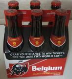 Pack de 6 Jupiler Belgium Fifa World Cup 2018, Verzamelen, Ophalen, Gebruikt, Flesje(s), Jupiler