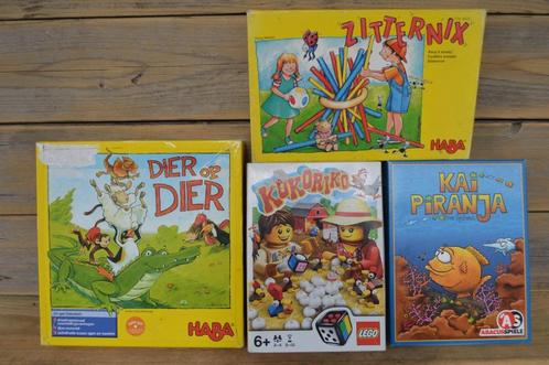 gezelschapspelletjes, Haba, Lego, Hobby en Vrije tijd, Gezelschapsspellen | Bordspellen, Gebruikt, Ophalen of Verzenden