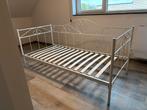 Bed met lattenbodem en matras incl., Ophalen, 85 tot 100 cm, Zo goed als nieuw, Matras