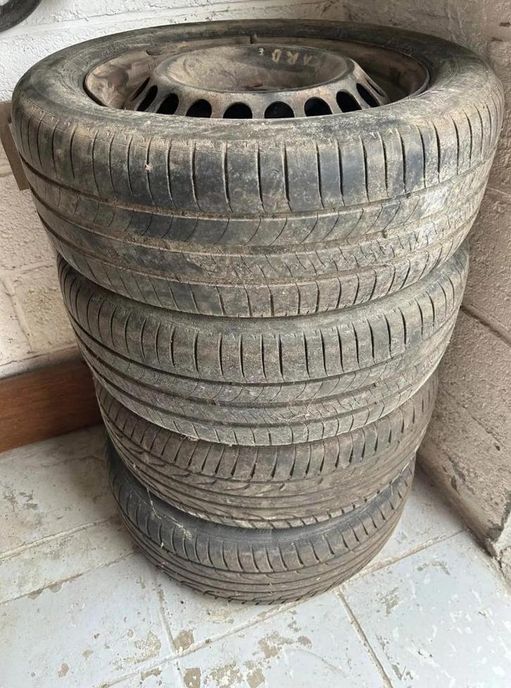 4 Mercedes 16 inch velgen (5x112), Auto-onderdelen, Overige Auto-onderdelen, Audi, Mercedes-Benz, Gebruikt, Ophalen