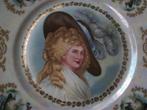 BAVARIA porseleinen bord - Portret van een vrouw, Ophalen of Verzenden