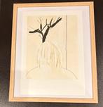 Offset Roger Raveel “mens en boom”, Antiquités & Art, Enlèvement ou Envoi