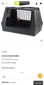 Cage de transport pour chien / voiture, Animaux & Accessoires, Boîtes de transport, Comme neuf