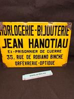 Emaille reclame bord, Ophalen of Verzenden, Gebruikt, Reclamebord