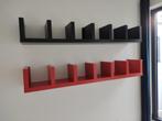 Ikea LACK wandrekken: 1x rood en 1x zwart, Huis en Inrichting, Ophalen, Zo goed als nieuw