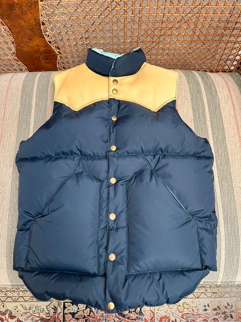 Rocky Mountain Featherbed Down Vest Bodywarmer Jack 38 S M, Kleding | Heren, Bodywarmers, Zo goed als nieuw, Maat 46 (S) of kleiner