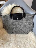 Handtas wol Longchamp, Ophalen of Verzenden, Zo goed als nieuw, Handtas
