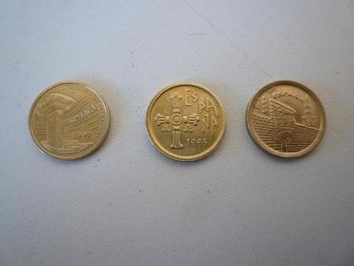 Set Spaanse munten, Postzegels en Munten, Munten | Europa | Niet-Euromunten, Losse munt, Ophalen of Verzenden