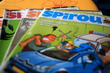 Lot de plusieurs centaines de magazines Spirou.