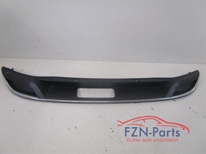 VW Golf 7 Facelift Diffuser Onderlip Achterbumper Half Chrom, Auto-onderdelen, Carrosserie, Bumper, Achter, Gebruikt, Ophalen
