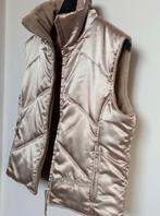 goudkleurige bodywarmer, omkeerbaar, Ophalen of Verzenden, Zo goed als nieuw, Maat 36 (S)