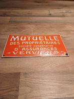 Emaille bordje gebold jaren 20, Ophalen