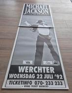 Zeldzame Michael Jackson poster Werchter 1992, Verzamelen, Ophalen of Verzenden