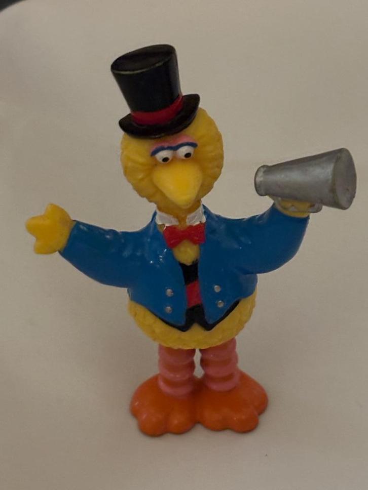 Sesamstraat : big bird circusdirecteur spreekstalmeester, Verzamelen, Poppetjes en Figuurtjes, Zo goed als nieuw, Ophalen of Verzenden
