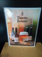 Trappistes Rochefort rechthoekig metaalbord, Enlèvement ou Envoi, Neuf, Panneau, Plaque ou Plaquette publicitaire, Autres marques