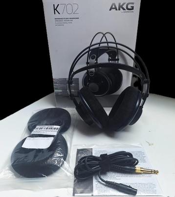 AKG K702 audiofiele referentie hoofdtelefoon., Enlèvement ou Envoi, Comme neuf, Circum-aural