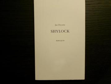 Shylock  -Jan Decorte- beschikbaar voor biedingen