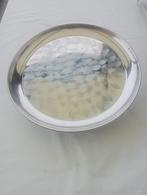 Plateau en acier inoxydable, Enlèvement, Utilisé, Rond, Métal