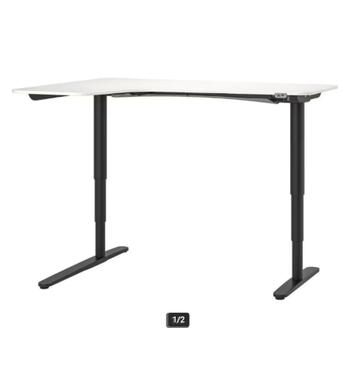 ikea bekant hoekbureau, beschikbaar voor biedingen