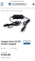 Inogen G2 en G3 power supply voor in de auto BA-302, Diversen, Ophalen of Verzenden, Zo goed als nieuw