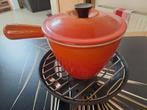 Le Creuset fondue, Ophalen, Gebruikt