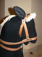 Cheval à bascule robe noir et éléments en cuir, Enfants & Bébés, Enlèvement, Comme neuf
