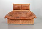 SALE! Vintage Design 'Van de Berg' Leren 'Rock' Sofa, 1980s, Ophalen, Gebruikt, 150 tot 200 cm, Tweepersoons