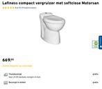 Wc met vergruizer op 220v bijna nieuwstaat, Ophalen, Zo goed als nieuw