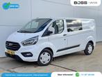 Ford Transit Custom 2.0 130PK Automaat L2H1 Dubbele Cabine A, Auto's, Adaptive Cruise Control, 4 cilinders, Wit, Diesel