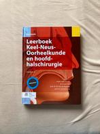 Leerboek keel-neus-oorheelkunde en hoofd-halschirurgie, Boeken, Ophalen, Zo goed als nieuw
