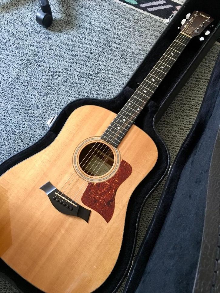 Taylor 310 akoestische gitaar, Muziek en Instrumenten, Snaarinstrumenten | Gitaren | Akoestisch, Zo goed als nieuw, Western- of Steelstringgitaar