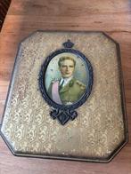goudkleurige originele collectorsdoos Leopold 3 cote d'or, Ophalen, Gebruikt, Overige