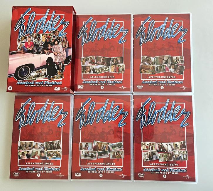 TV series:Bompa,Slisse,Flodder,Verschoten,3 mannen,Backeljau, Cd's en Dvd's, Dvd's | Tv en Series, Ophalen of Verzenden